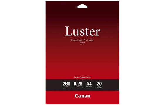 113950   Fotopapir CANON Luster A4 260g (20) 